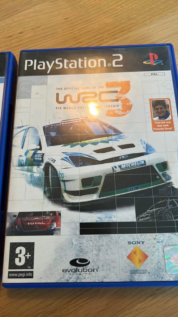 2 jeux de course pour Playstation 2 - WRC3 & WRC4, Consoles de jeu & Jeux vidéo, Comme neuf, Course et Pilotage, Enlèvement, À partir de 3 ans