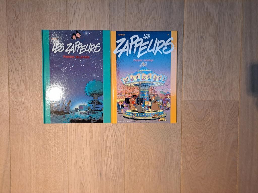Lot de 2 BD Les Zappeurs (Tomes 4 et 8), Livres, Plusieurs BD, Enlèvement ou Envoi, Comme neuf, Ernst