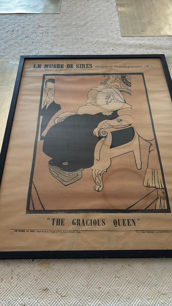 The gracious queen, Antiek en Kunst, Ophalen