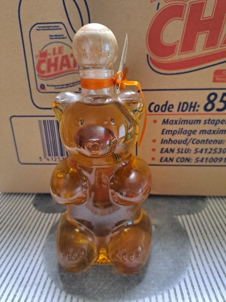 Bouteille decorative avec alcool miel et caramel, Enlèvement ou Envoi, Comme neuf