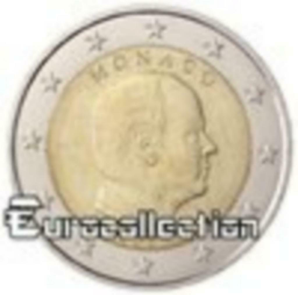 2 euros commémoration MONACO 2011, Ophalen of Verzenden, Monaco, 2 euro, Losse munt