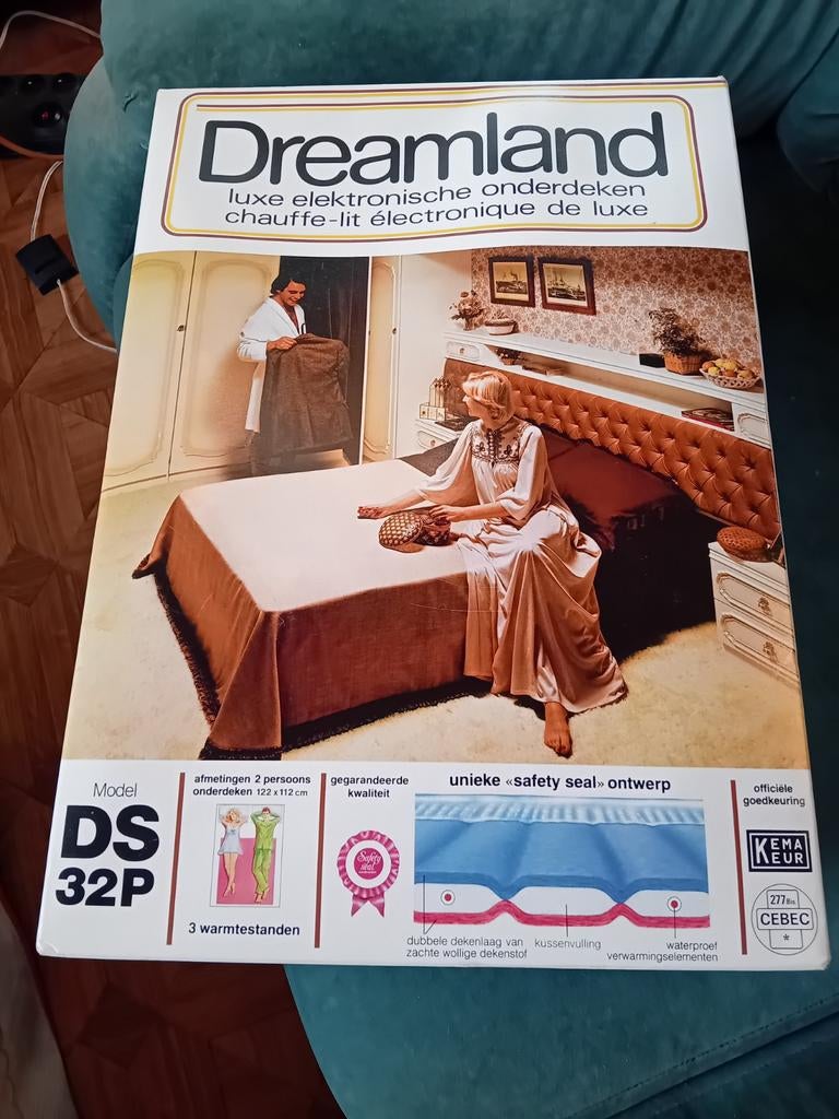 Luxe electronische onderdeken voor 2 personen (122  112 cm), Ophalen of Verzenden, Zo goed als nieuw