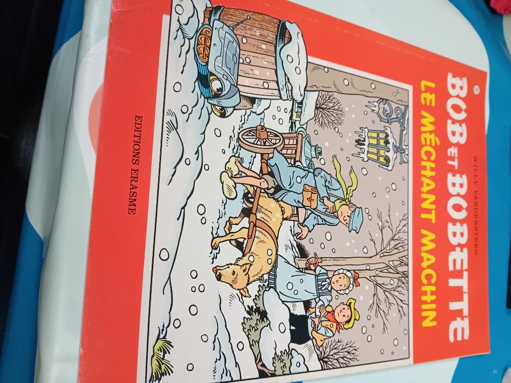 Bob et bobette le mechant machin, Willy Vandersteen, Une BD, Enlèvement, Utilisé