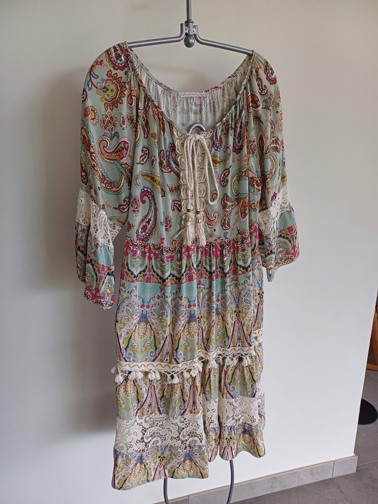 Kleed, boho-stijl, TU, Kleding | Dames, Ophalen, Zo goed als nieuw, Overige kleuren