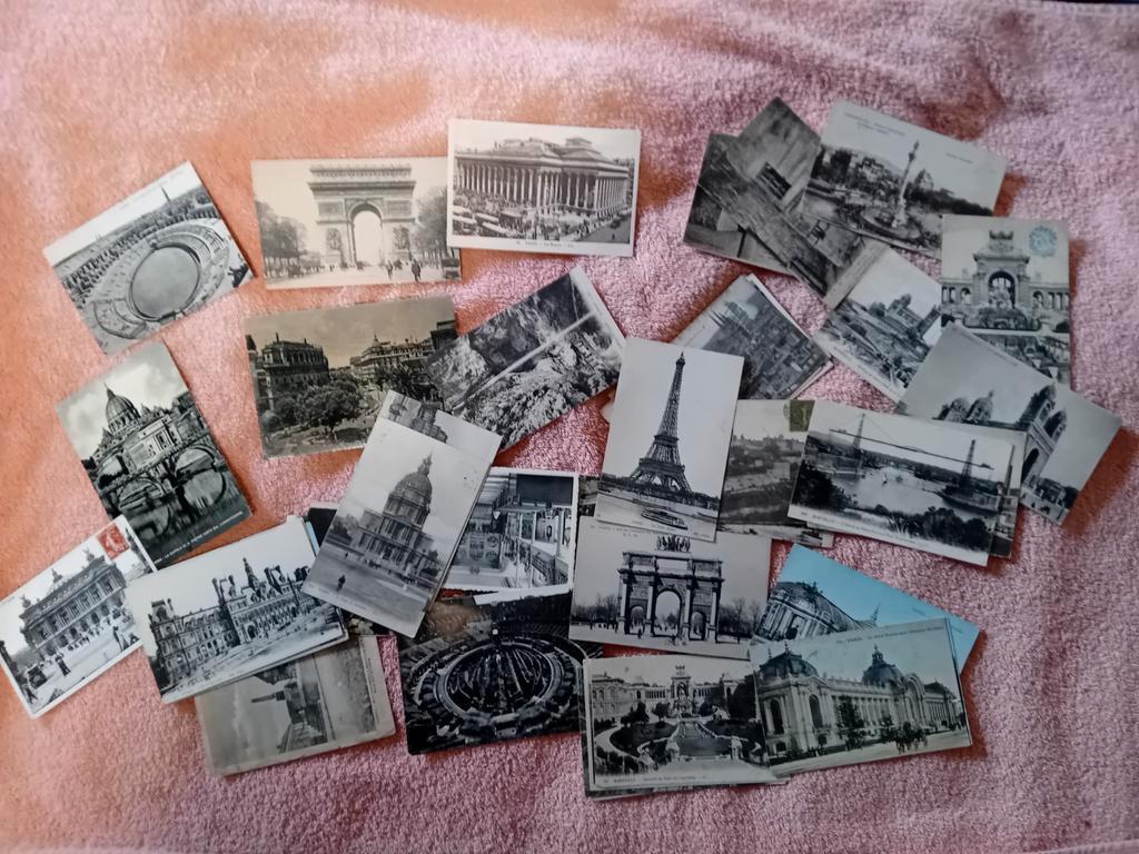 Lots de 120 Ancienne Cartes postale de France, Enlèvement ou Envoi, 1940 à 1960, Affranchie, France