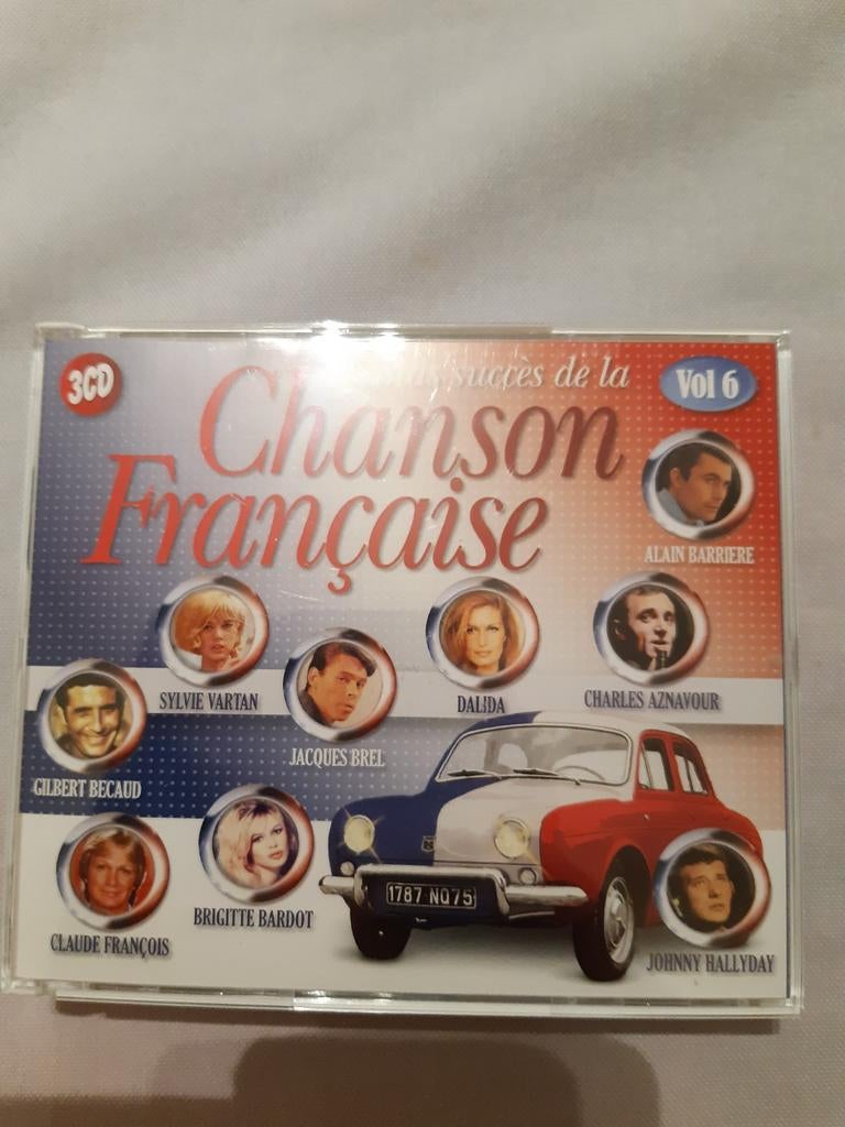 Boxs met3 CD Grands succès de la Chanson Française (Vol 6), Cd's en Dvd's, Ophalen of Verzenden, Zo goed als nieuw