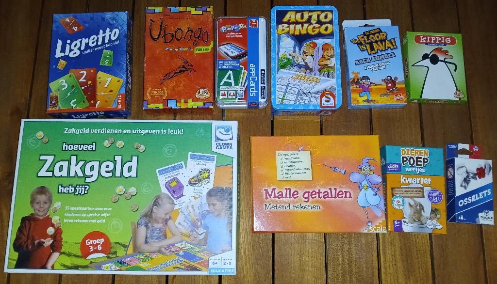 Diverse spellen, Enlèvement ou Envoi