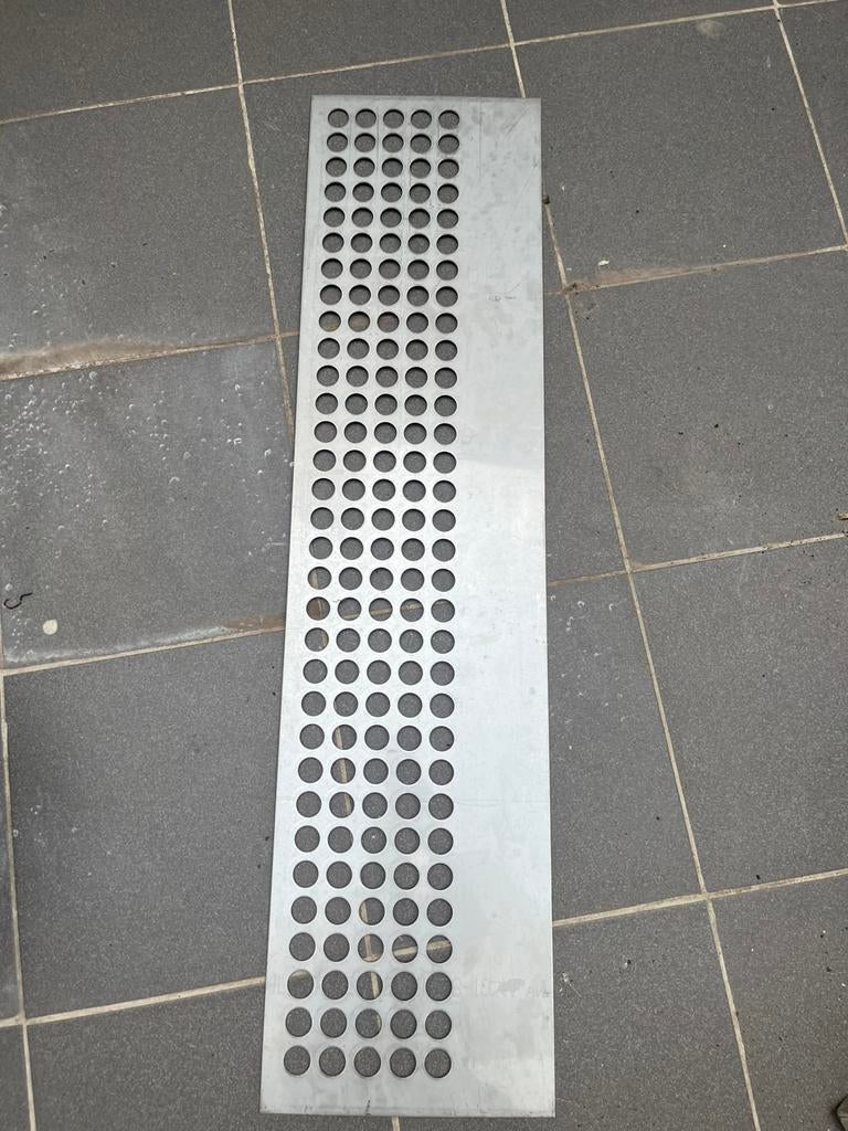 Grille de ventilation Neuf inox, Bricolage & Construction, Enlèvement, Neuf