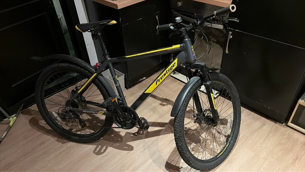 Mountain bike nieuw, Ophalen