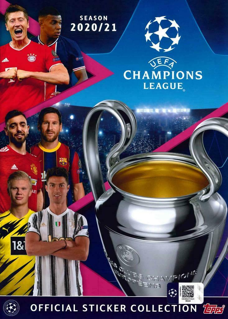Champions League Season 2020/21 Topps stickers & albums, Verzamelen, Ophalen of Verzenden, Nieuw, Sport