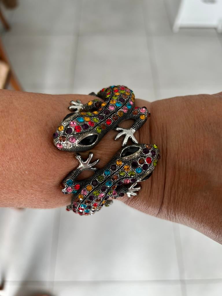 Bracelet lézard strasse, Enlèvement ou Envoi, Utilisé
