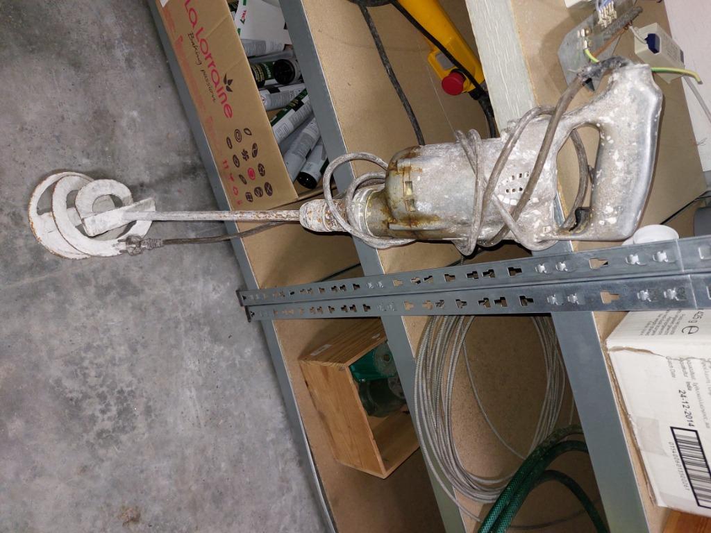 Mixer - Mortelmenger, Doe-het-zelf en Bouw, Ophalen, Gebruikt