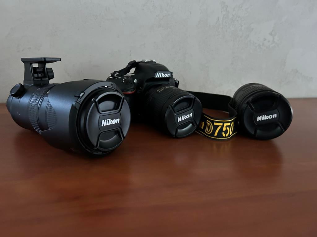Nikon D750 - Nikkor, Audio, Tv en Foto, Fotocamera's Digitaal, Ophalen, Nikon
