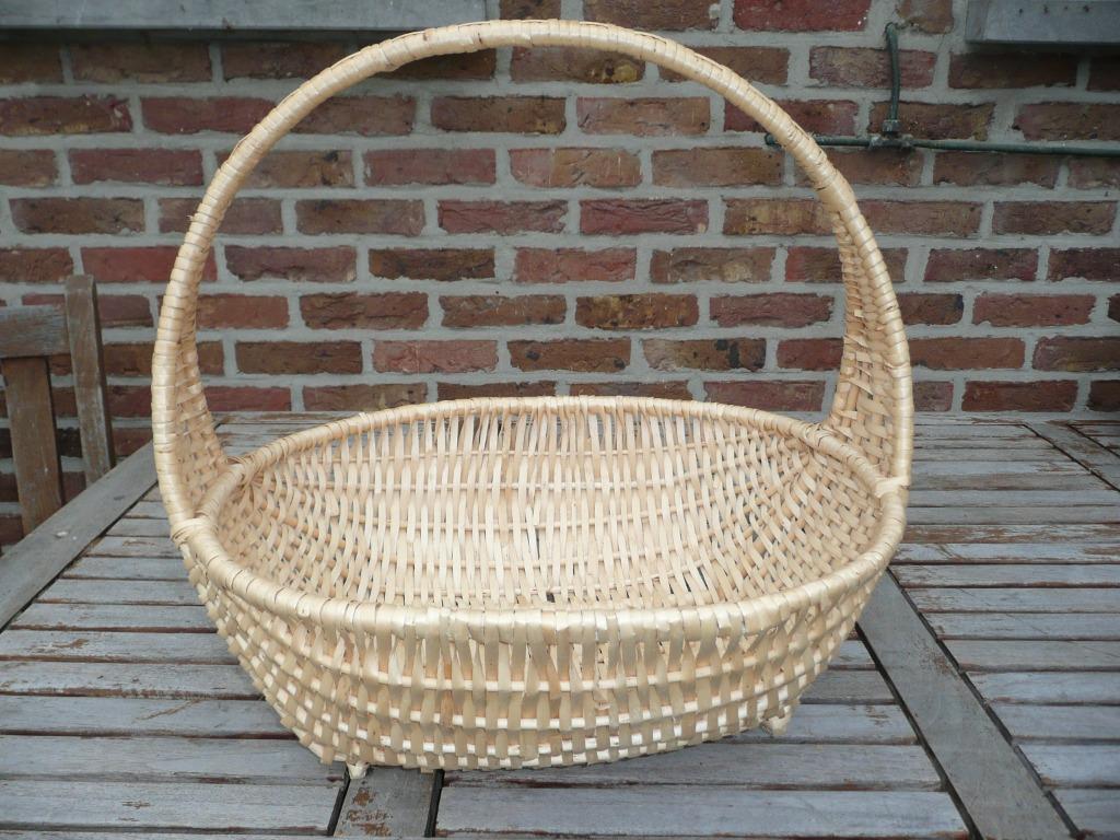 grote, rieten mand NIEUW 40 cm, Diversen, Pasen, Ophalen of Verzenden, Nieuw