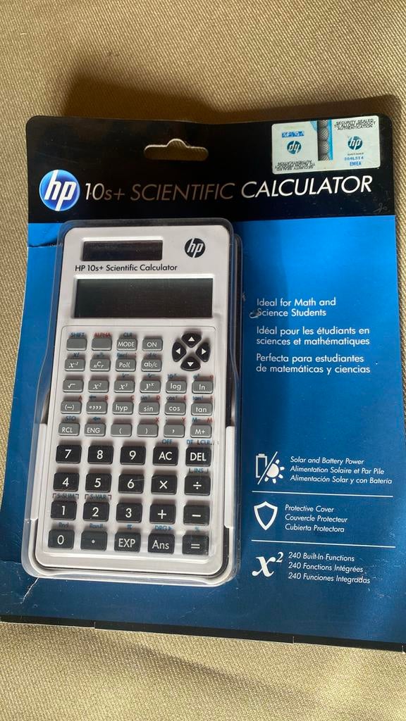 hp 10s+scientific calculator, Diversen, Ophalen, Zo goed als nieuw
