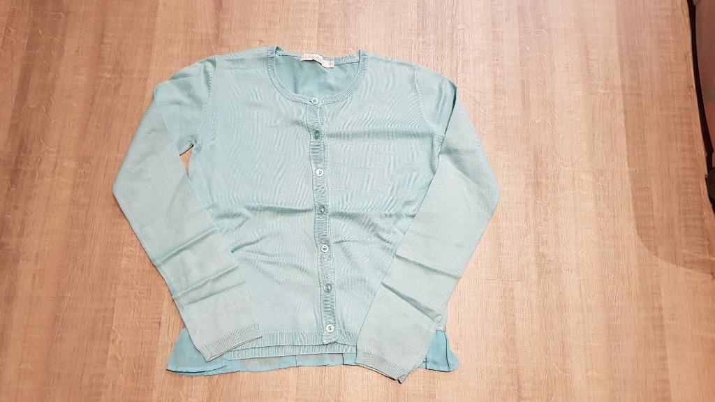 Gilet / cardigan Blue Bay blauw maat 152, Meisje, Trui of Vest, Ophalen of Verzenden, Zo goed als nieuw