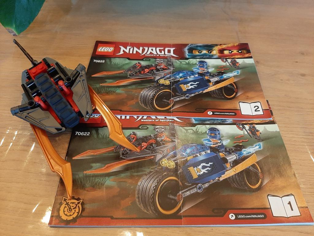 Lego set Ninjago 70622 Desert Lightning, Kinderen en Baby's, Speelgoed | Duplo en Lego, Gebruikt, Lego, Complete set, Ophalen of Verzenden