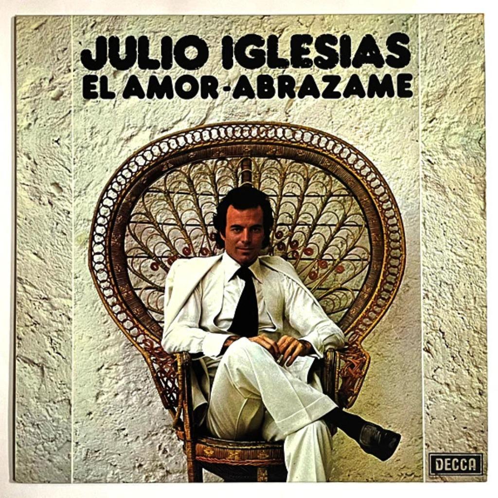lp julio iglesias el amor- abrazame, Enlèvement ou Envoi, Utilisé