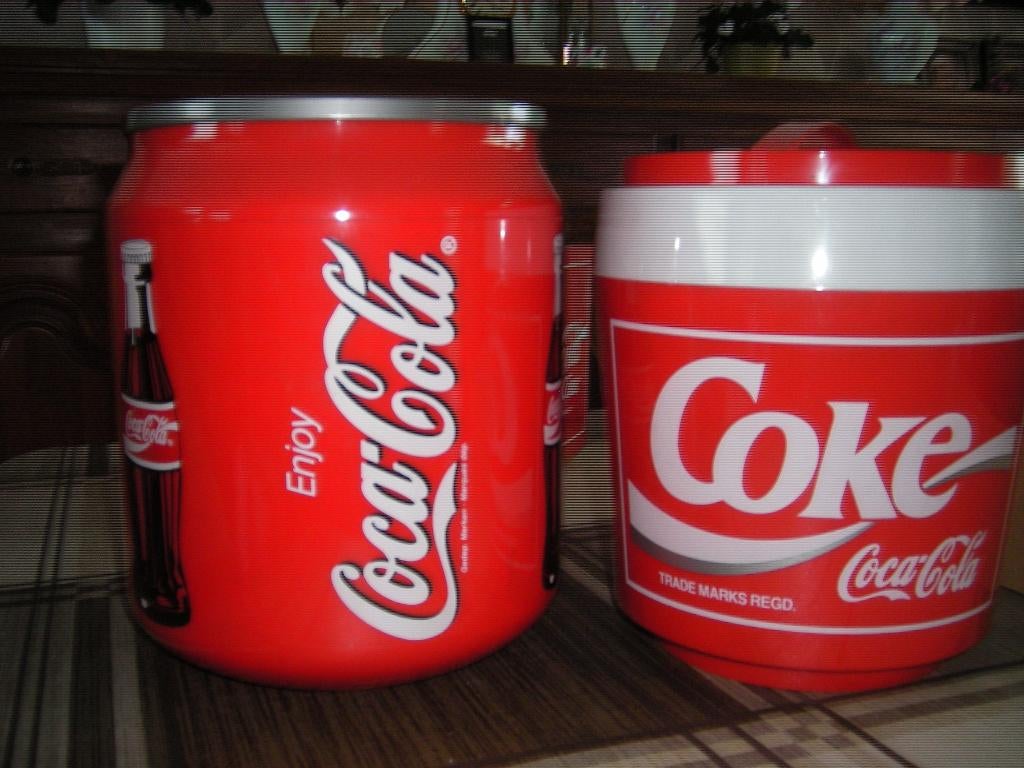 coca cola ijsemmers, Verzamelen, Ophalen, Zo goed als nieuw