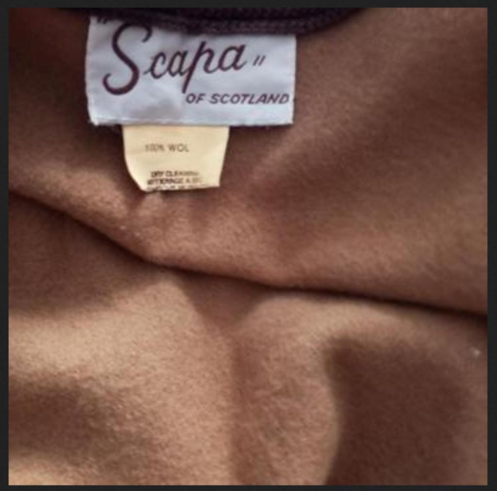 wollen poncho (flow pull) van scapa, Scapa, Ophalen of Verzenden, Zo goed als nieuw, Beige