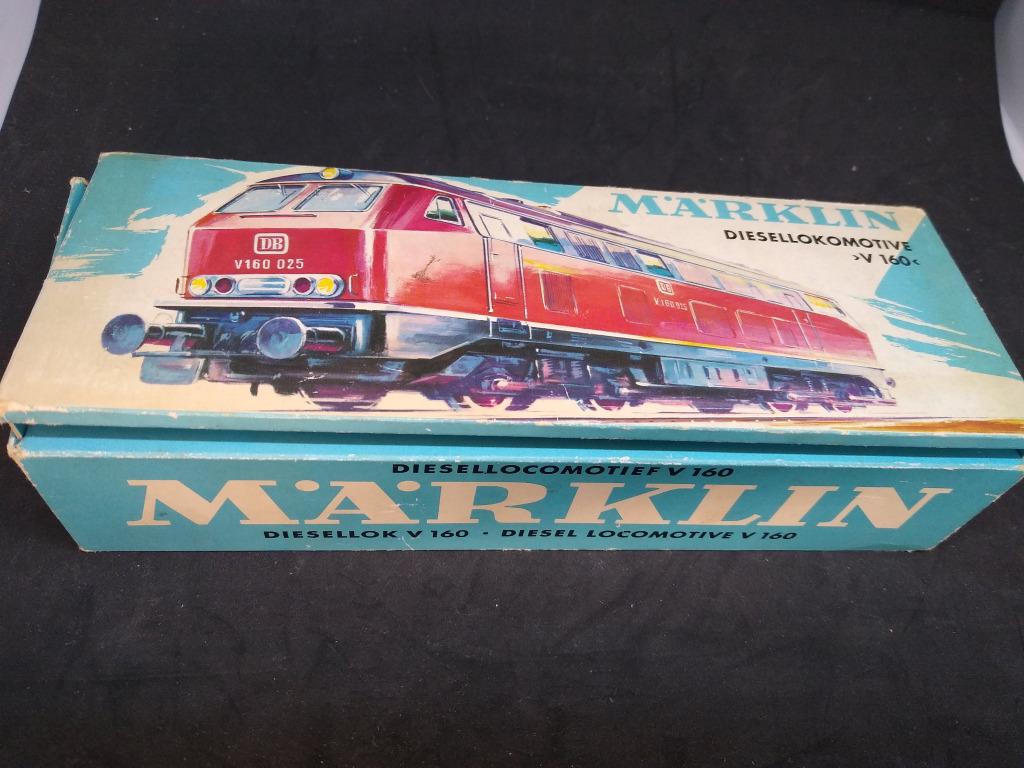 Märklin 3075 H0 Diesellocomotief BR 216 van de DB, Wisselstroom, Gebruikt, Locomotief, Ophalen of Verzenden