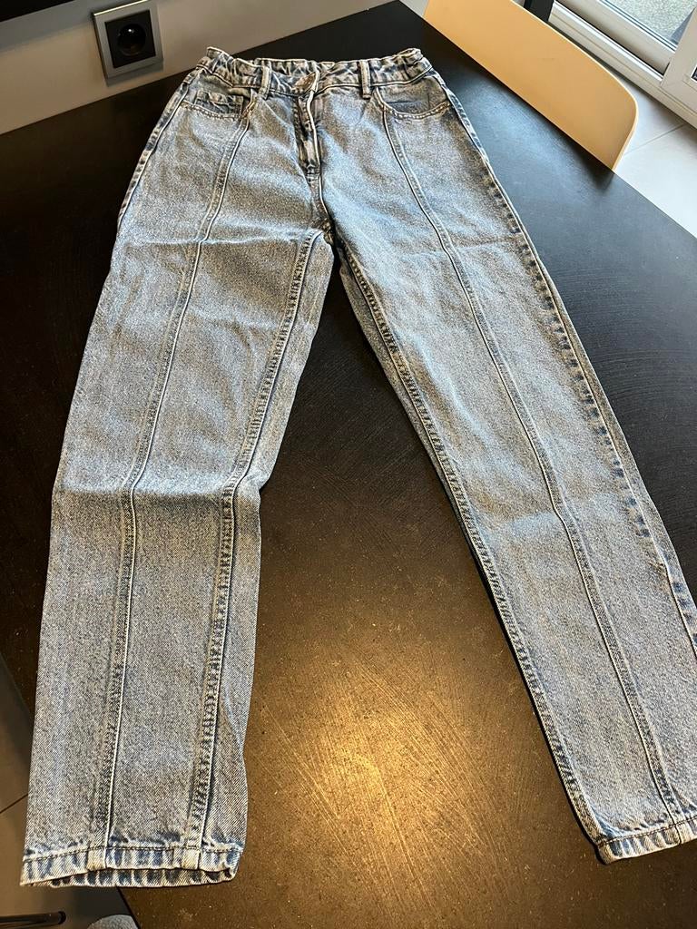 JBC blauwe mom jeans maat 164. Zeer goede staat., Kinderen en Baby's, Kinderkleding | Maat 164, Broek, Gebruikt, Meisje, JBC
