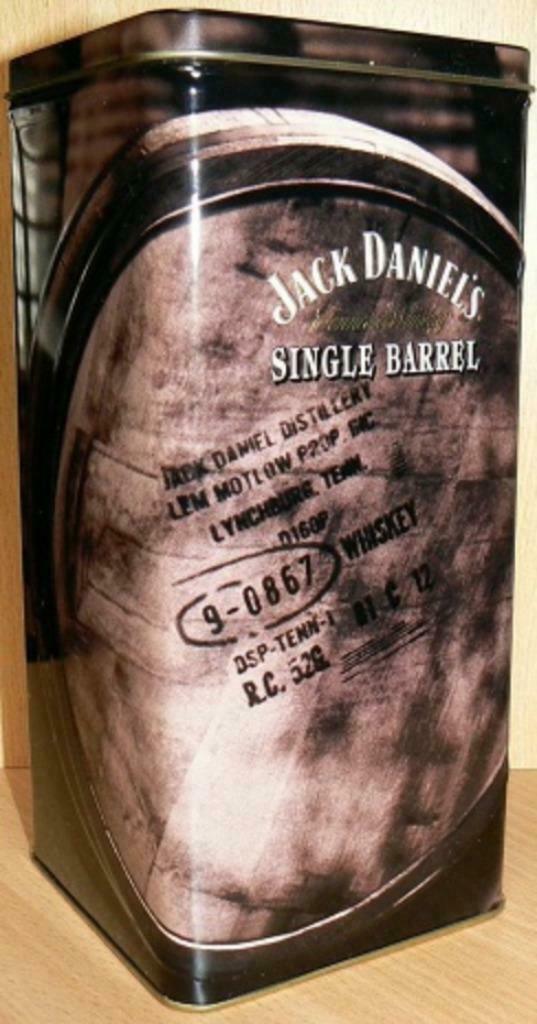 Jack Daniels : Verzameling Single Barrel Blikken, Ophalen, Zo goed als nieuw, Pul(len), Overige merken