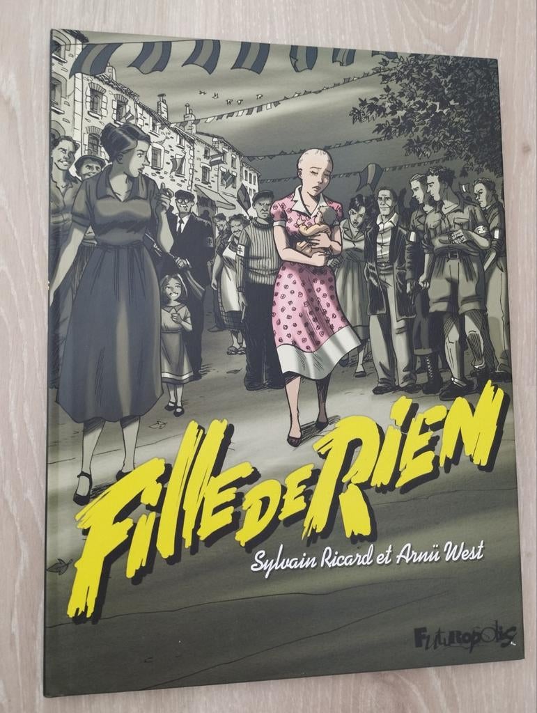BD Fille de rien de Sylvain Ricard (E.O.), Boeken, Ricard - West, Eén stripboek, Ophalen of Verzenden, Zo goed als nieuw