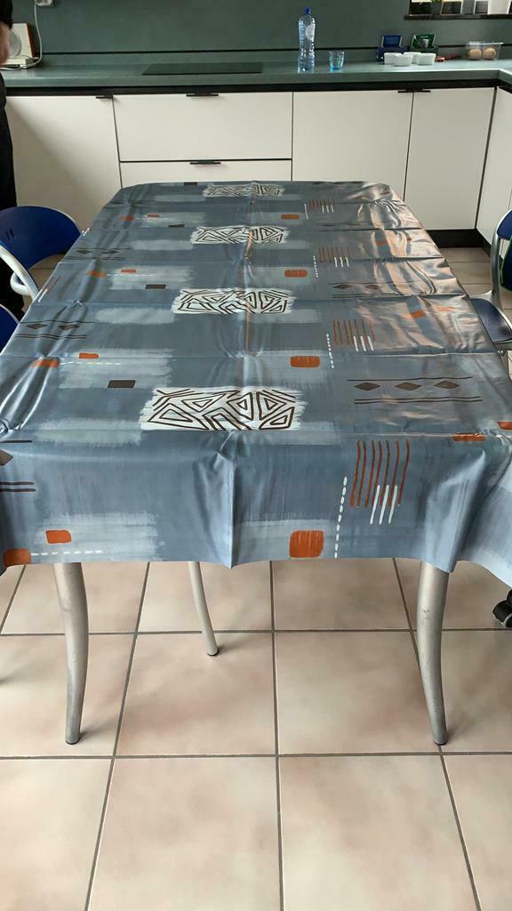 Nieuw tafellaken toile cirée, Ophalen of Verzenden, Nieuw, 200 cm of meer