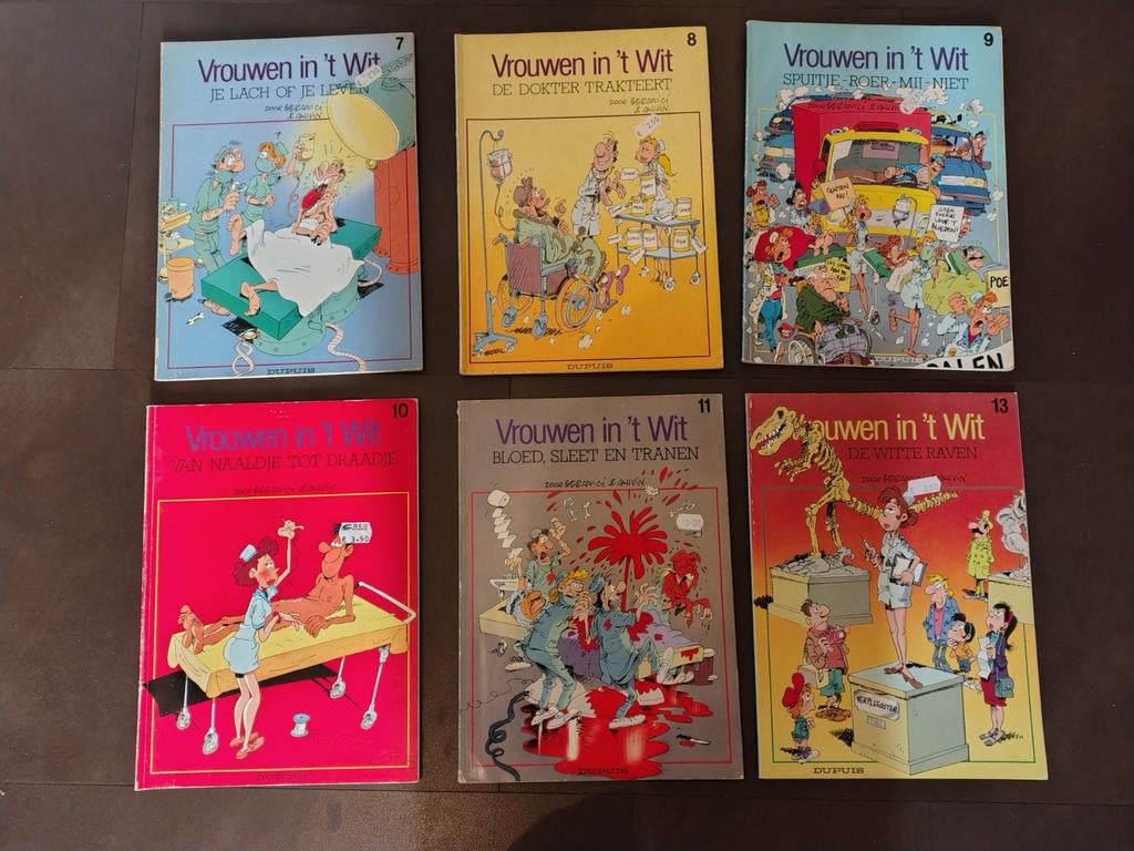 Vrouwen in 't wit stripboeken softcover, Ophalen of Verzenden