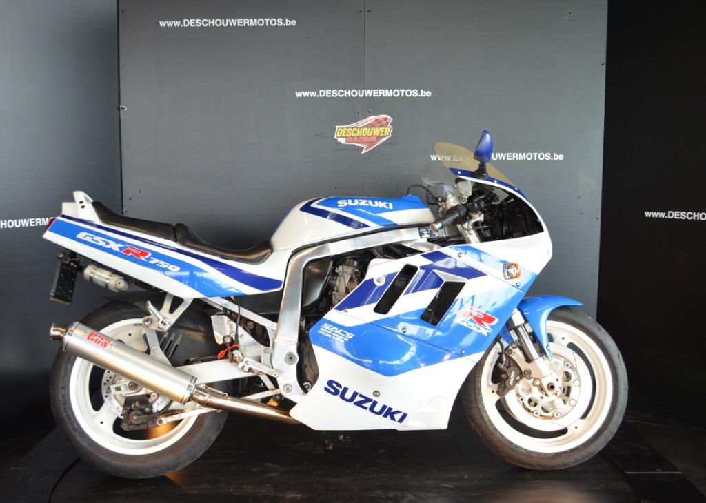 1991 Suzuki GSX-R750 | 64.307KM | Origineel, Motoren, Motoren | Suzuki, Bedrijf, Super Sport, meer dan 35 kW, 4 cilinders, Motorrijbewijs A