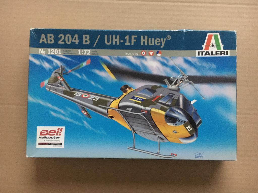 Modeldoos : AB 204 B / UH-1F Huey - 1/72 - Italeri., Hobby & Loisirs créatifs, Modélisme | Avions & Hélicoptères, Neuf, 1:72 à 1:144