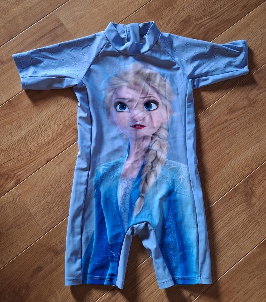 Frozen badpak 98-104, Gebruikt, Maat 98, Meisje, Badpak