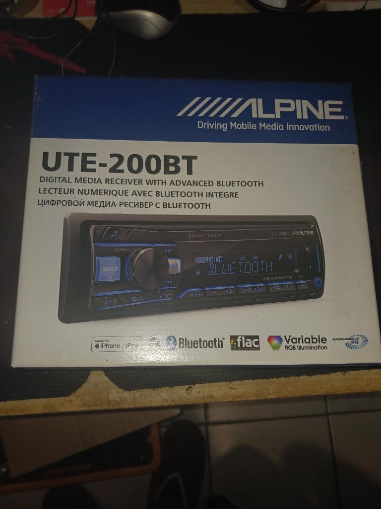 alpine autoradio, Autos : Divers, Autoradios, Enlèvement, Neuf