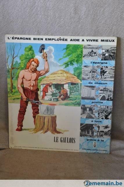 §  ancien panneau cger le gaulois, Verzamelen, Ophalen of Verzenden, Gebruikt