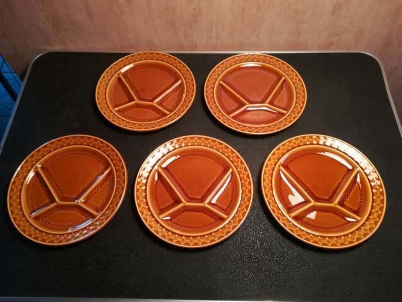 Vintage retro fondue of gourmet of tapas borden, Huis en Inrichting, Ophalen of Verzenden, Zo goed als nieuw, Overige stijlen