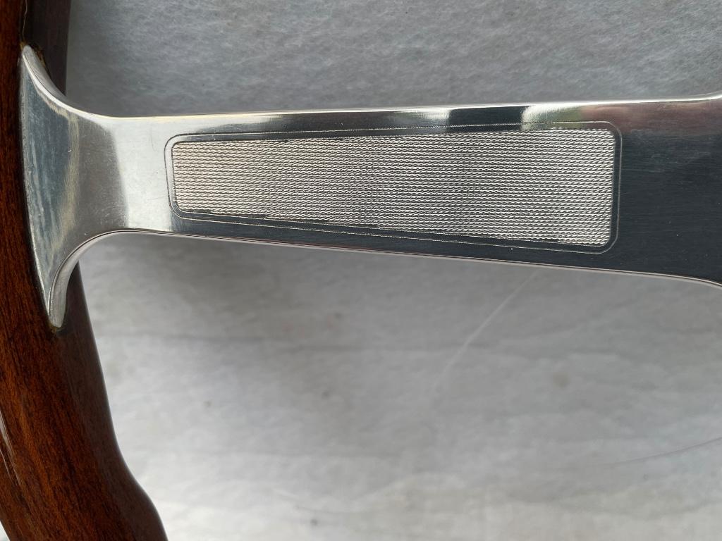 Momo vintage houten stuurwiel Moretti signature 39 cm, Auto-onderdelen, Ophalen of Verzenden, Gebruikt
