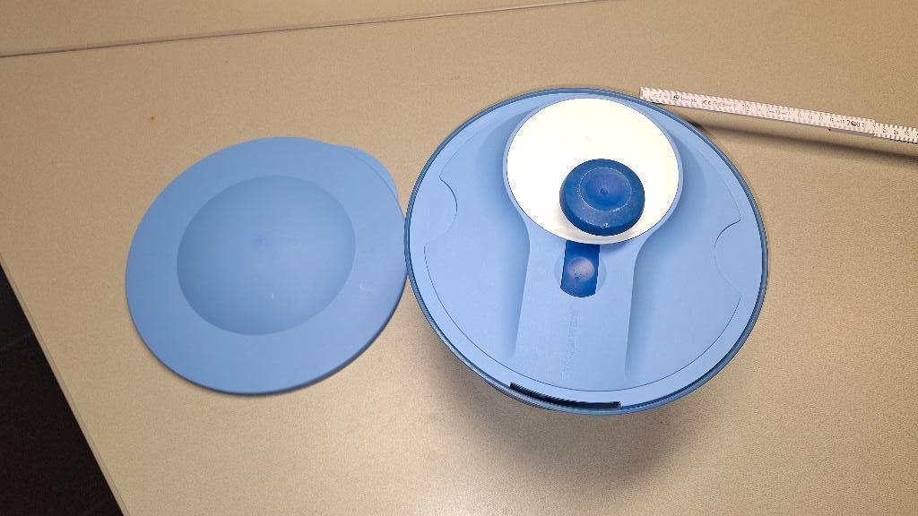 Tupperware sla zwierder, Ophalen of Verzenden, Gebruikt, Blauw