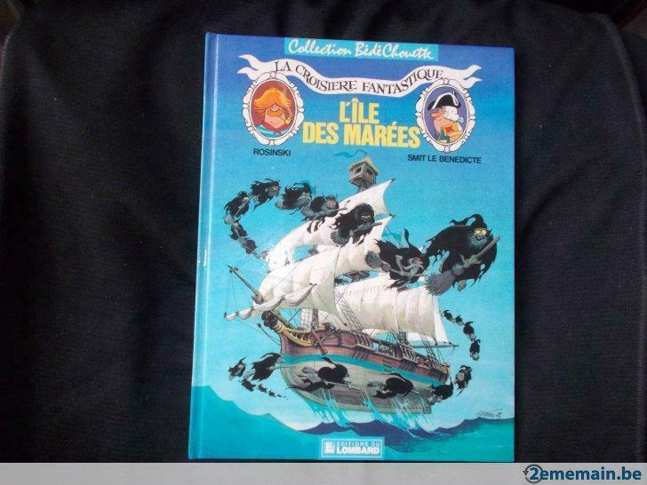 La Croisière fantastique   Tome 1  "L'île des Marées", Une BD, Enlèvement, Comme neuf