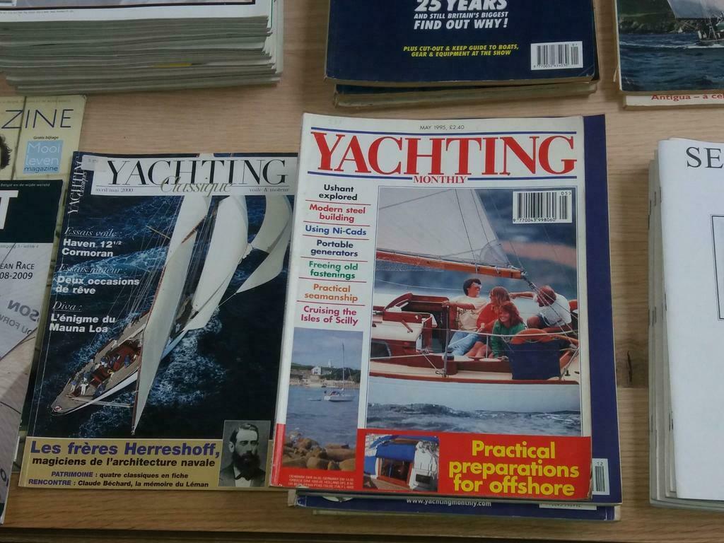 Yachting Magazines - watersport - zeilmagazines, Enlèvement ou Envoi, Utilisé, Sports et Loisirs