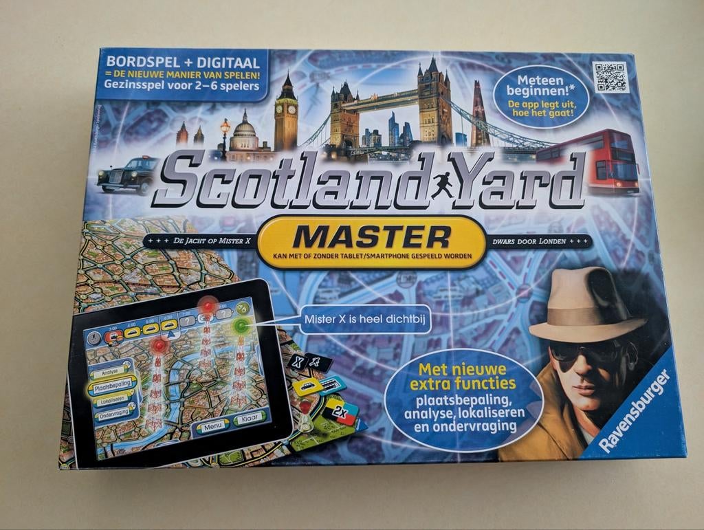Scotland yard (+ digitale versie), Hobby en Vrije tijd, Ophalen of Verzenden