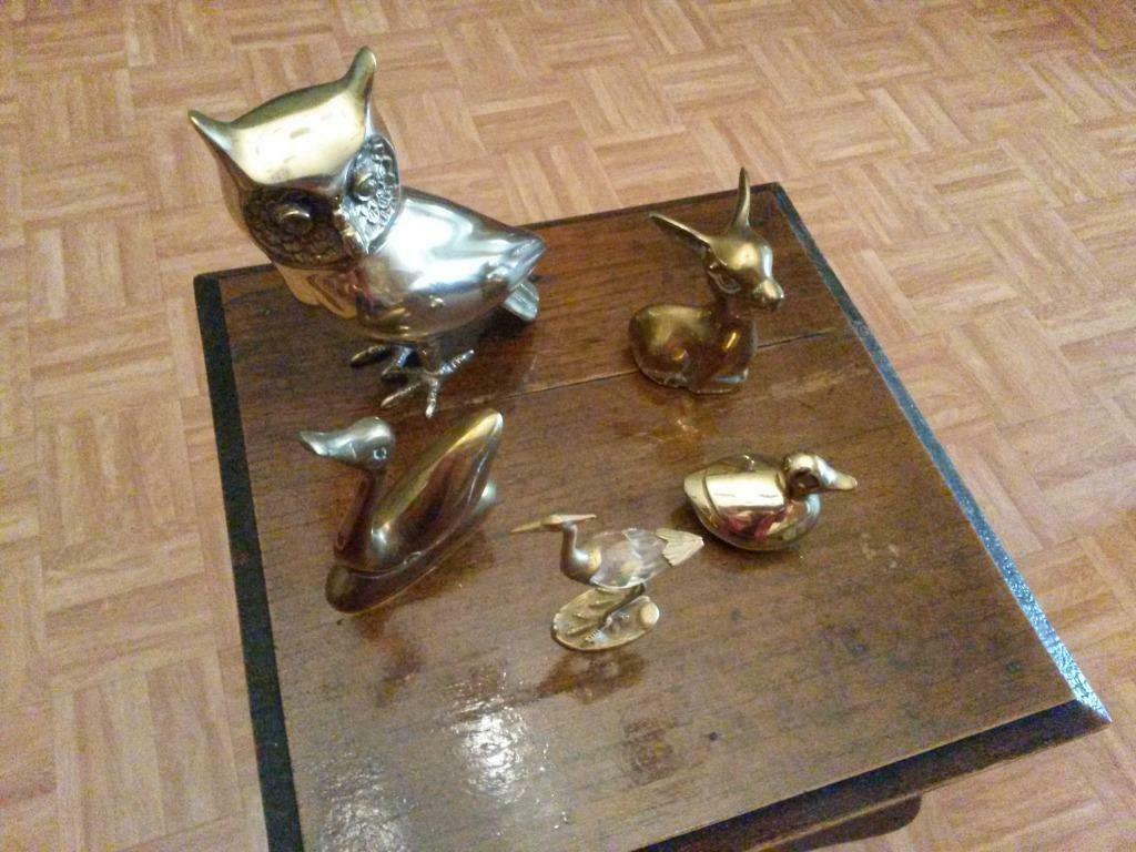 postuurtjes in messing, Antiek en Kunst, Ophalen