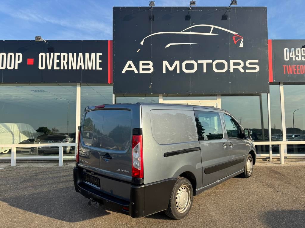 Citroën Jumpy 2.0HDI Extra lang 2010 Navi airco trekhaak, Auto's, Bedrijf, Jumpy Combi, Euro 4, Te koop