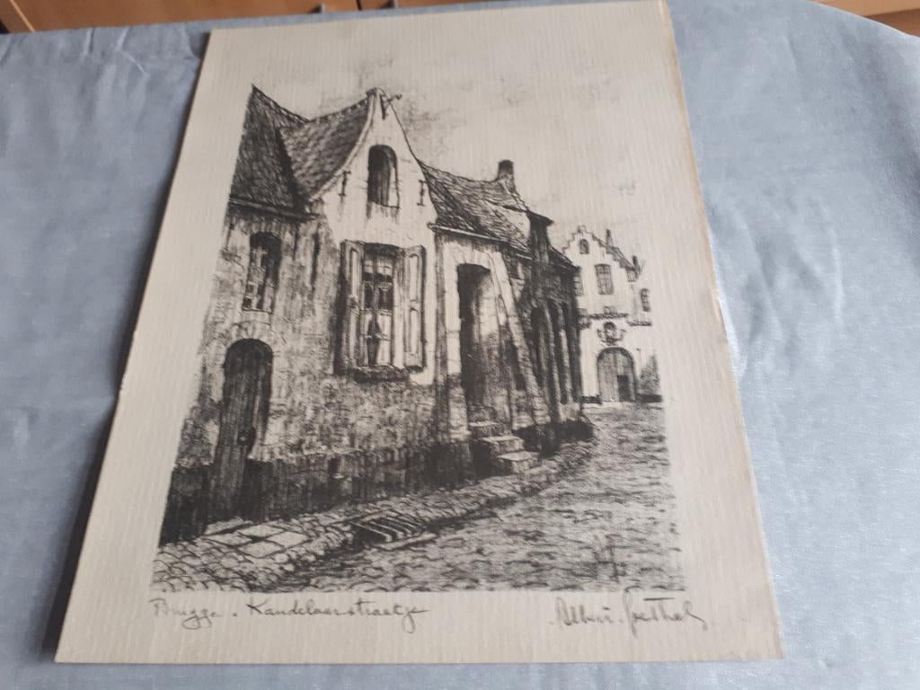 Antieke tekening, Ophalen