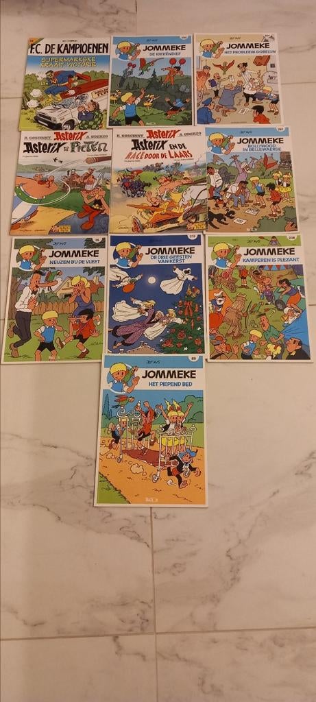 Verschillende stripboeken, zo goed als nieuw., Boeken, Meerdere stripboeken, Ophalen, Zo goed als nieuw, Jef Nys