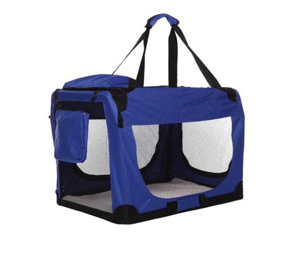 Banc de voyage en nylon Softbench pour chien pliable bleu po, Animaux & Accessoires, Caisses pour chiens, Neuf, Enlèvement ou Envoi