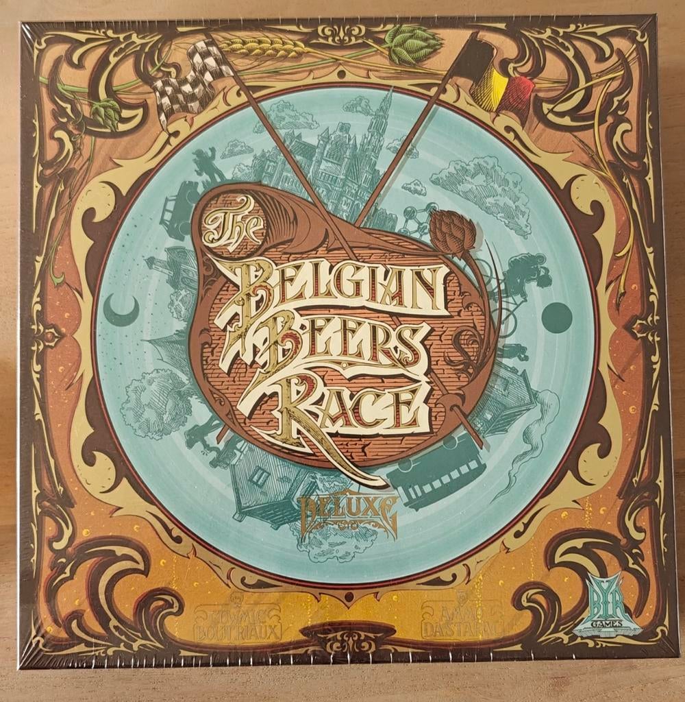 Nieuw Kickstarter: Belgian Beers Race boardgame, Een of twee spelers, Ophalen of Verzenden, Nieuw