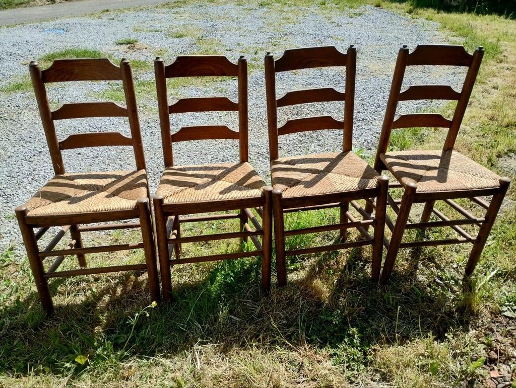 4 x Begijnstoeltjes met handbies, Ophalen