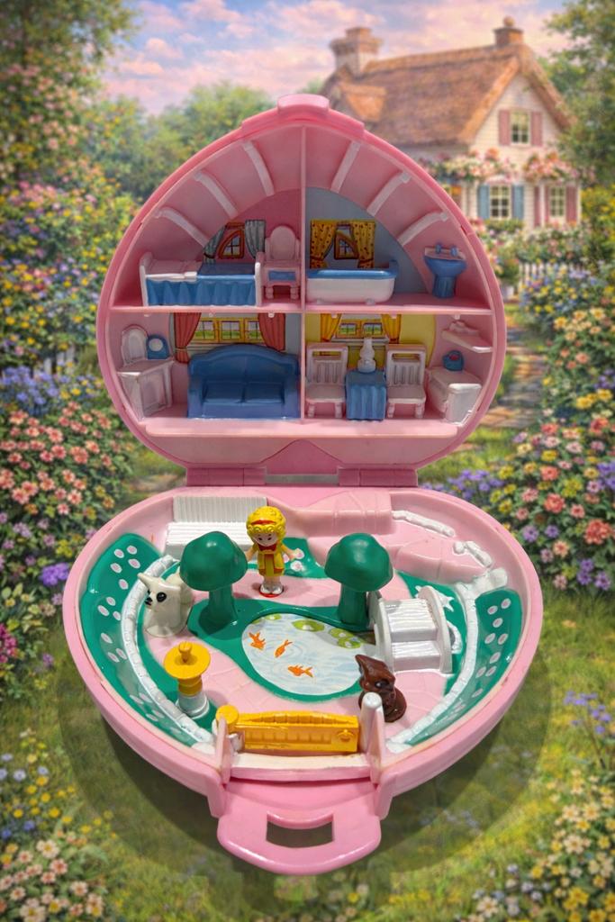 Maison de campagne vintage Polly Pocket, Enlèvement ou Envoi, Utilisé
