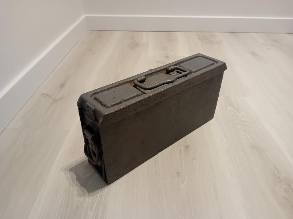 Ww2 MG kist Duitsland, Verzamelen, Ophalen of Verzenden